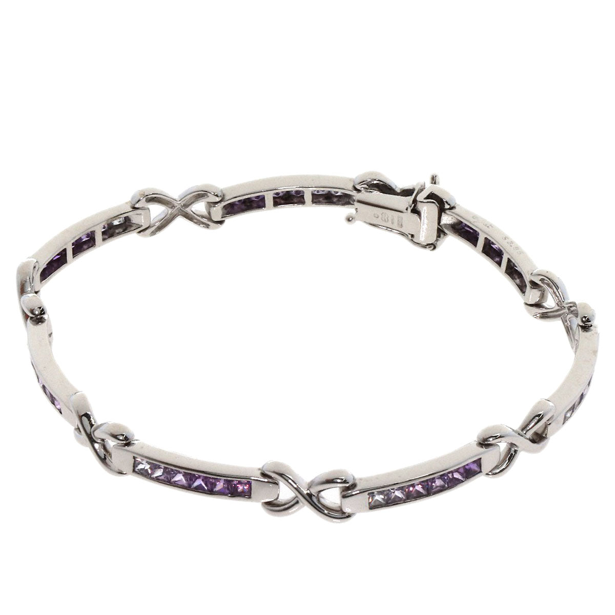 Jeunet   Bracelet sapphire K18 White Gold Ladies