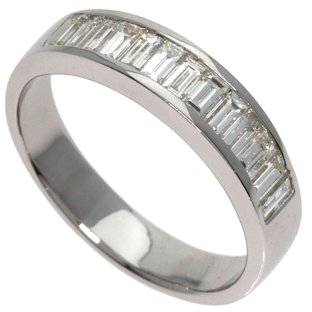 1ct Diamond Ring Platinum PT900 7.3g　Ladies
