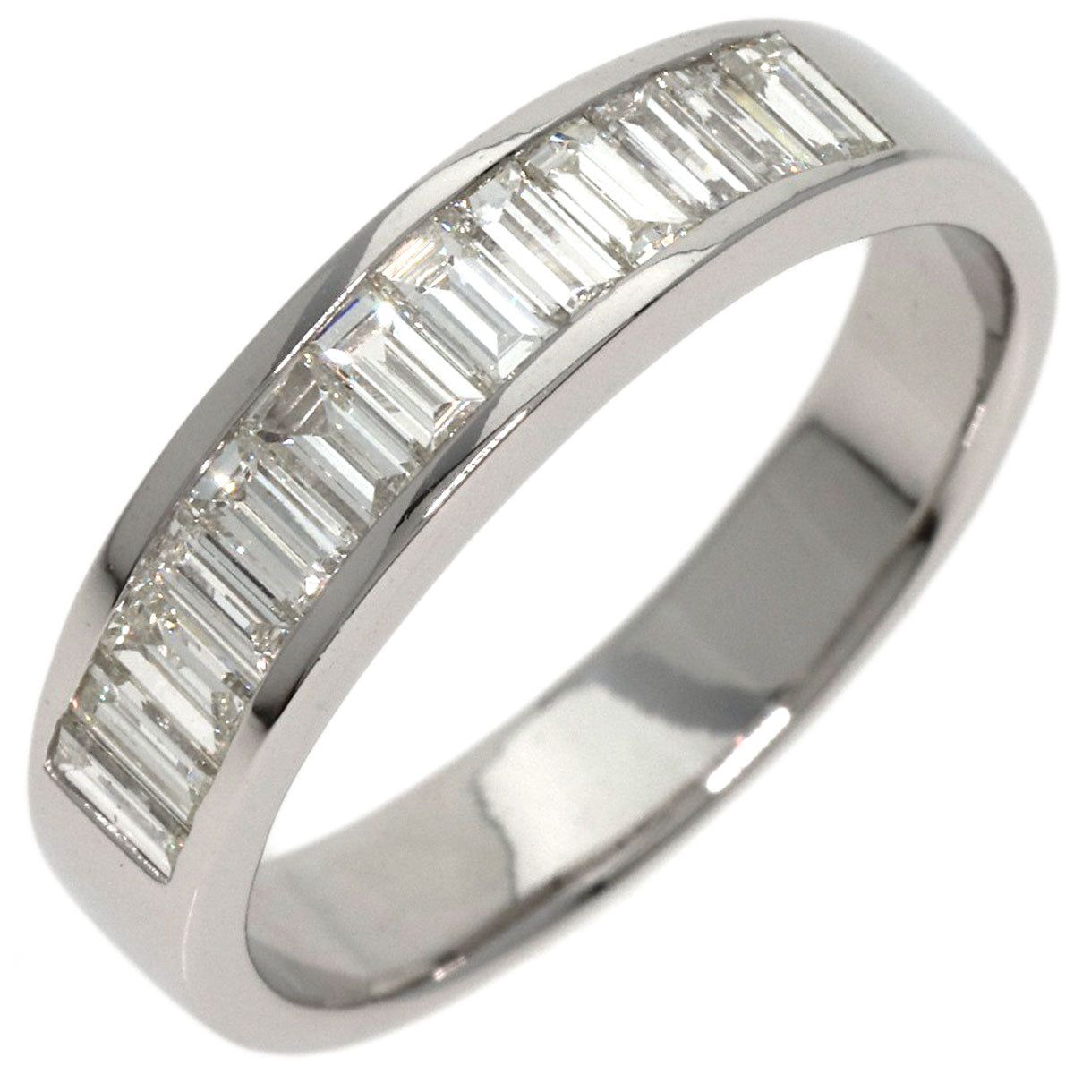1ct Diamond Ring Platinum PT900 7.3g　Ladies