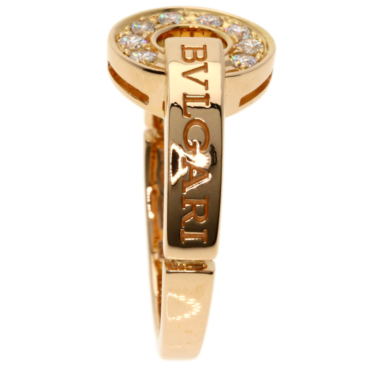 BVLGARI   Ring BVLGARI BVLGARI Diamond K18 Pink Gold Ladies