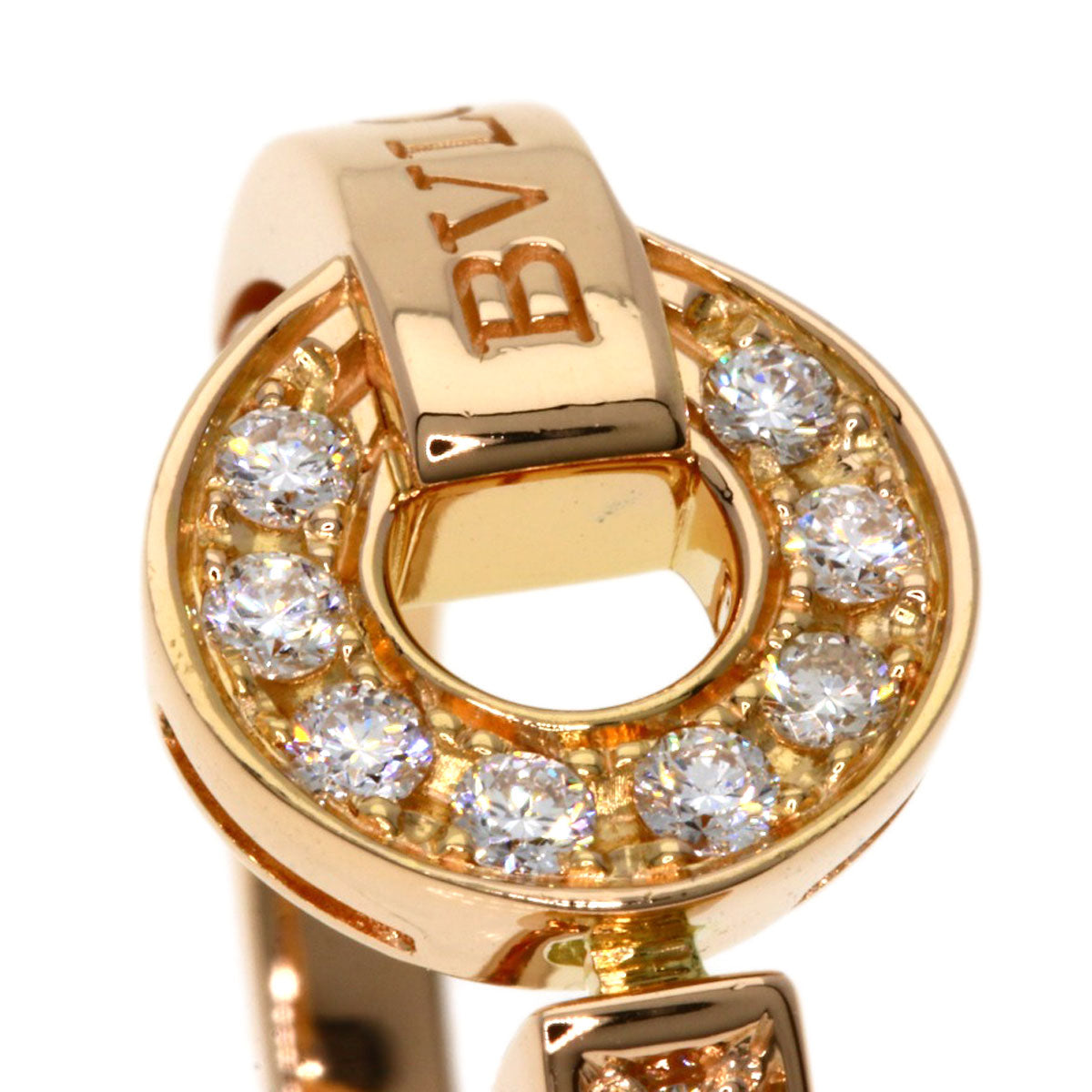 BVLGARI   Ring BVLGARI BVLGARI Diamond K18 Pink Gold Ladies