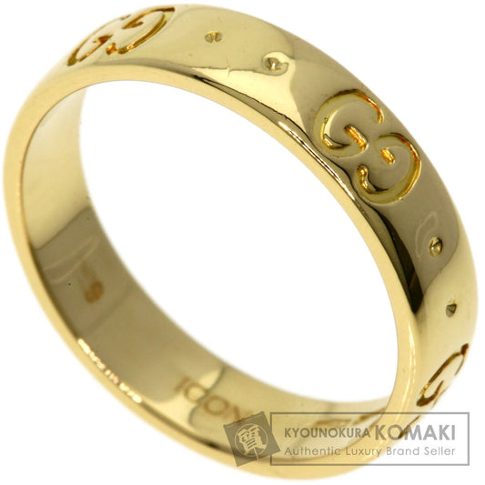 GUCCI   Ring Icon # 9 K18 Yellow Gold Ladies