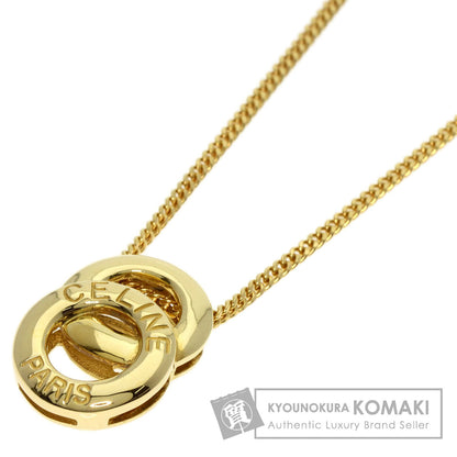 CELINE   Necklace Circle motif K18 Yellow Gold Ladies