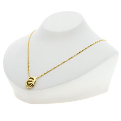 CELINE   Necklace Circle motif K18 Yellow Gold Ladies