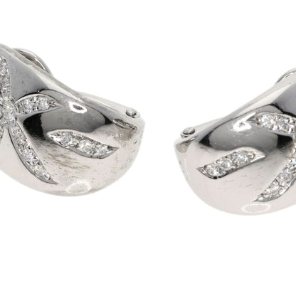 TASAKI   earring Diamond Earring 2WAY K18 White Gold Ladies