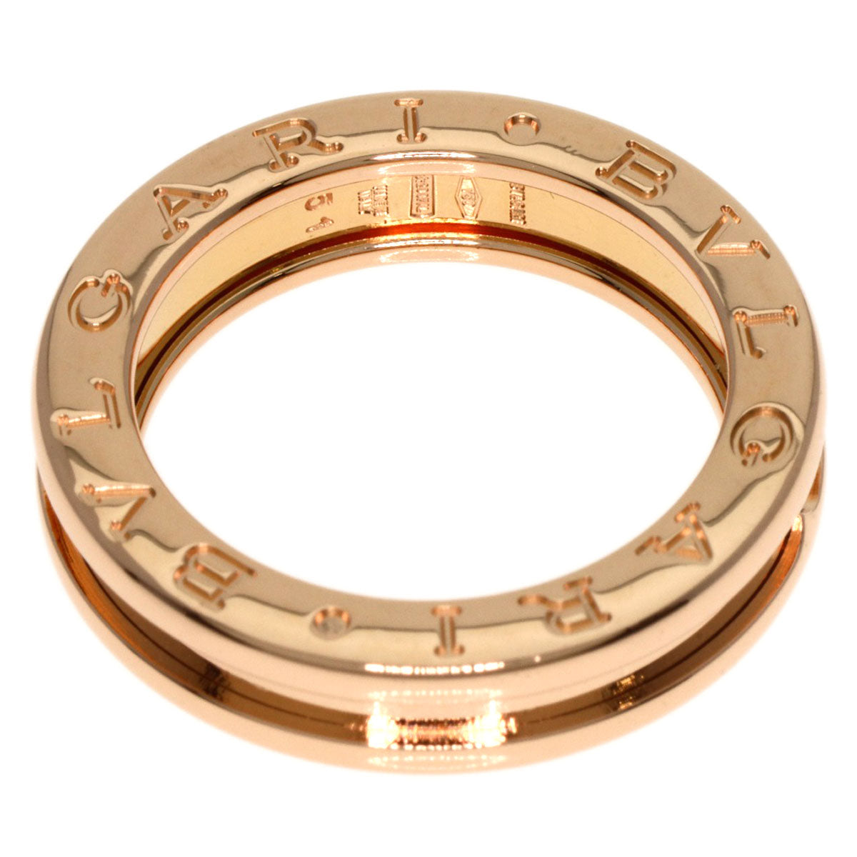 BVLGARI   Ring B.zero1 XS 1 Band #51 K18 Pink Gold Ladies