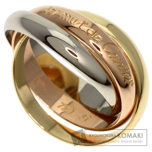 CARTIER   Ring Trinity #51 K18 Yellow Gold K18 White GoldLadies