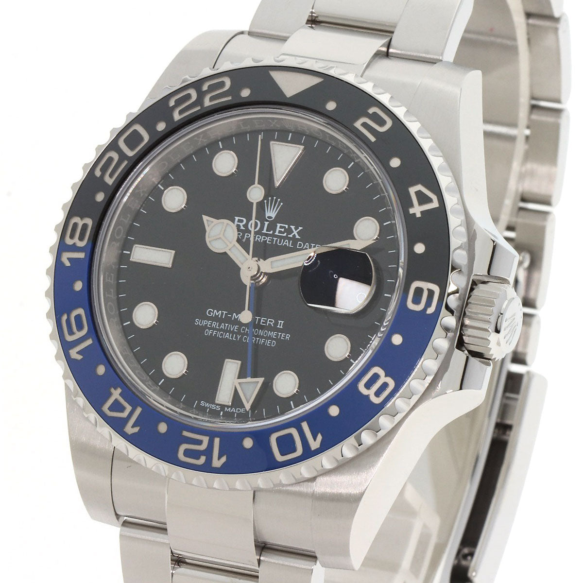 ROLEX GMT master 2 Watches 116710BLNR Stainless Steel/Stainless Steel mens