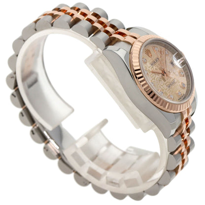 ROLEX DATEJUST 10P Diamond Watches 179171G Stainless Steel/SSxK18PG Ladies