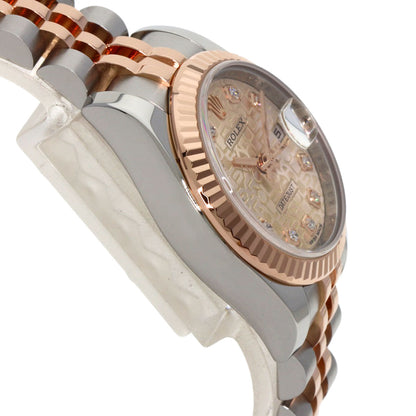 ROLEX DATEJUST 10P Diamond Watches 179171G Stainless Steel/SSxK18PG Ladies