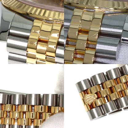 ROLEX DATEJUST 10P Diamond Watches 116233G Stainless Steel/SSxK18YG mens