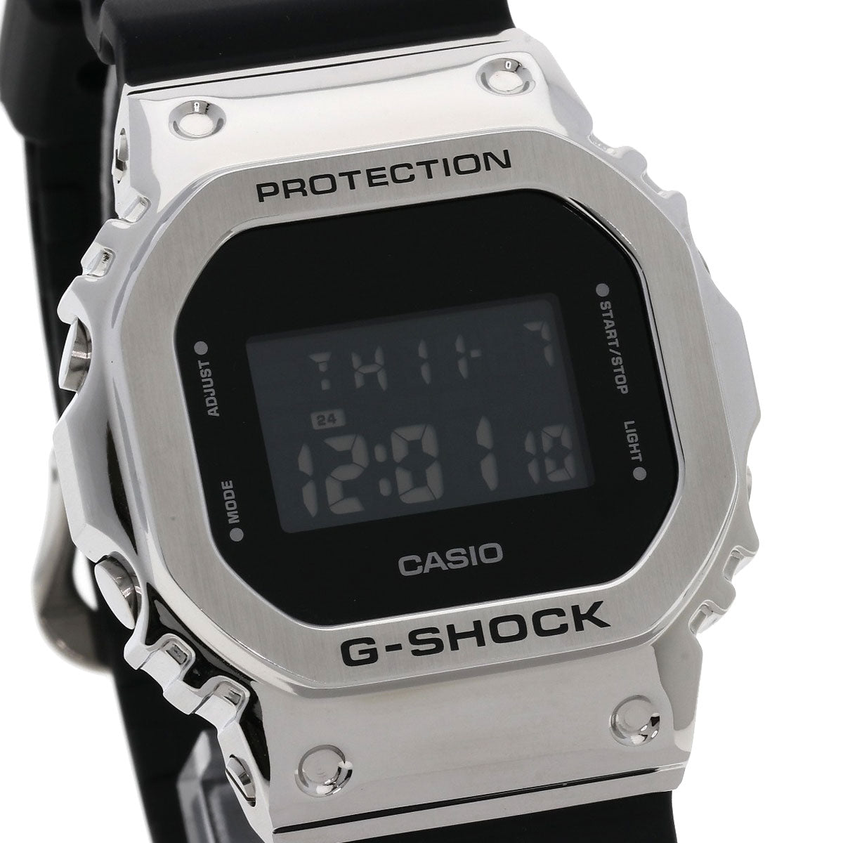 CASIO G shock Watches GM-5600 Stainless Steel/Rubber mens