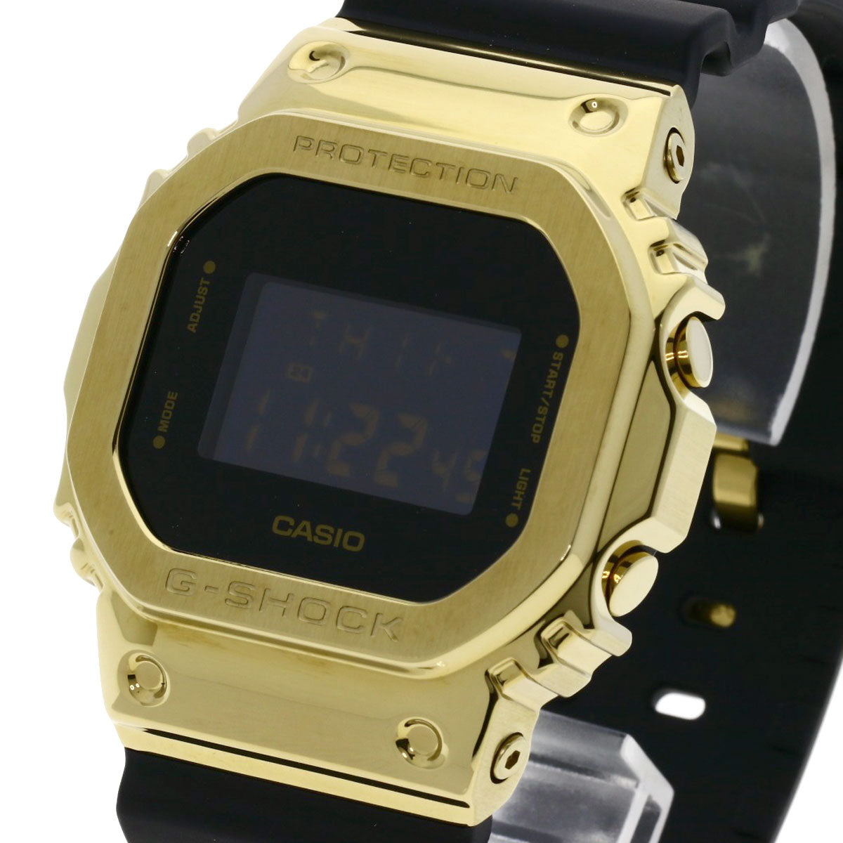 CASIO G-Shock Metal Covered Watches GM-5600G Stainless Steel/Rubber mens