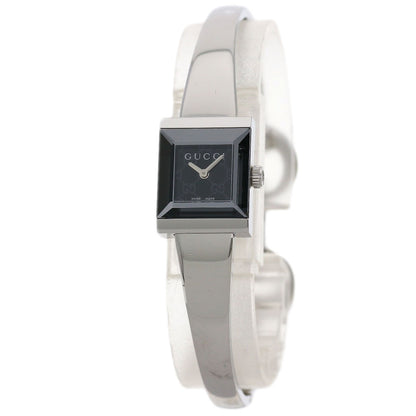 GUCCI Square face Watches 128.5 Stainless Steel/Stainless Steel Ladies