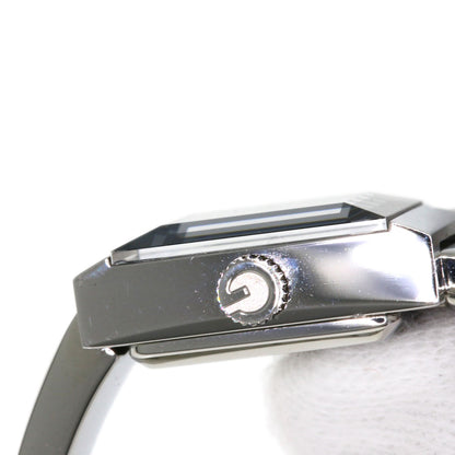 GUCCI Square face Watches 128.5 Stainless Steel/Stainless Steel Ladies