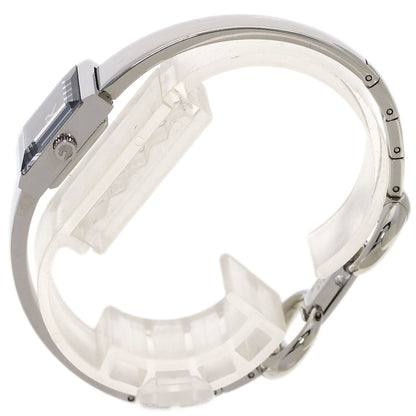 GUCCI Square face Watches 128.5 Stainless Steel/Stainless Steel Ladies