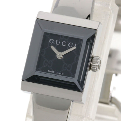 GUCCI Square face Watches 128.5 Stainless Steel/Stainless Steel Ladies