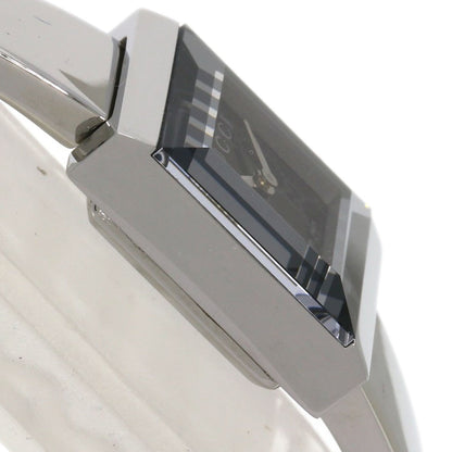 GUCCI Square face Watches 128.5 Stainless Steel/Stainless Steel Ladies