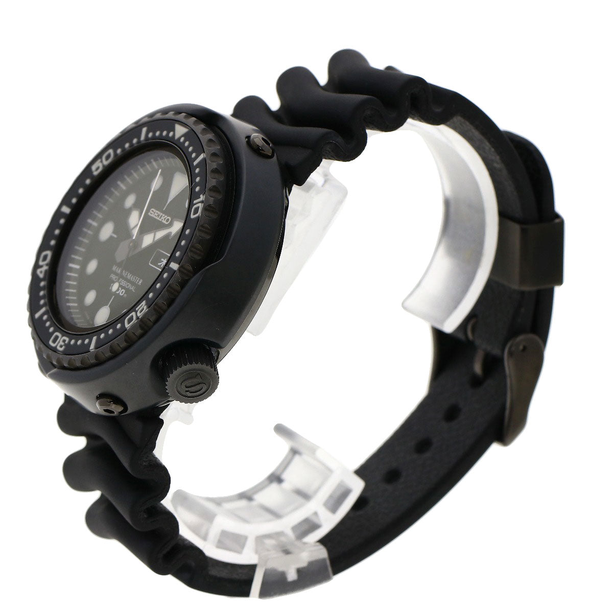 SEIKO Marine Master Professional Watches SBBN013 7C46-0AA0 Titanium/Rubber mens