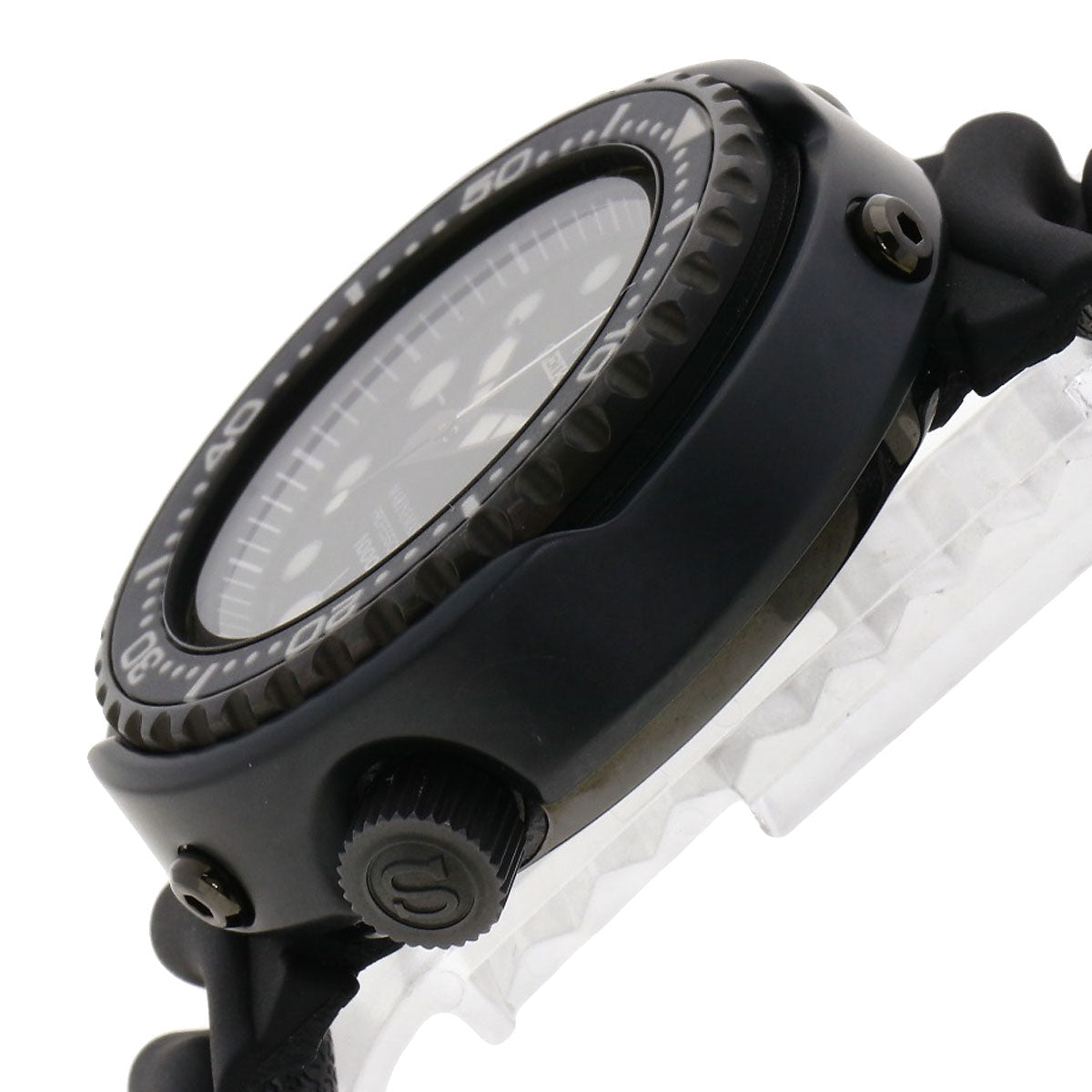 SEIKO Marine Master Professional Watches SBBN013 7C46-0AA0 Titanium/Rubber mens