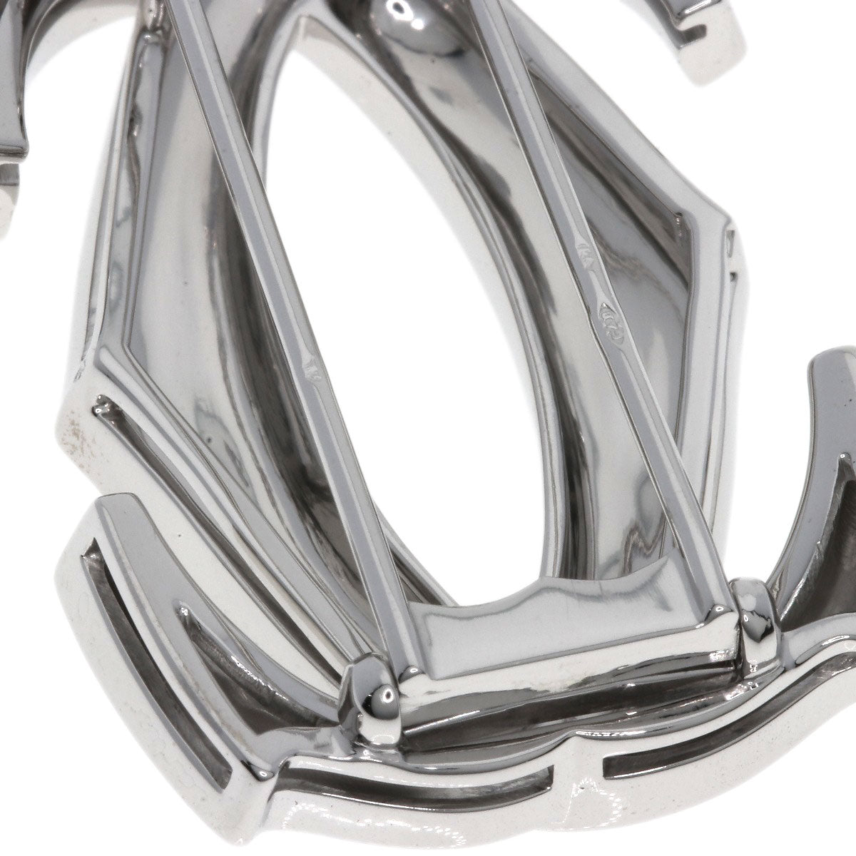 CARTIER Penelope Brooch K18 White Gold Ladies [Used]