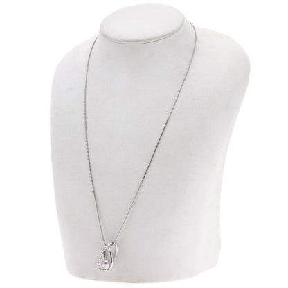 TASAKI   Necklace Pearl Pearl Diamond K18 White Gold Ladies