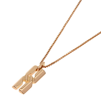 GUCCI   Necklace Infinity K18 Pink Gold Ladies