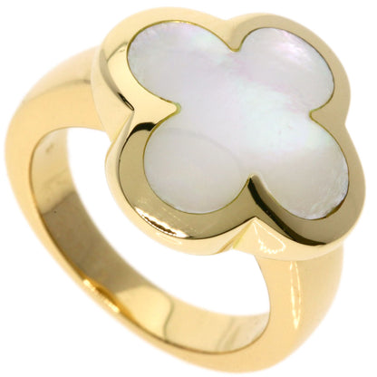 Van Cleef & Arpels   Ring Pure Alhambra Shell K18 Yellow Gold Ladies