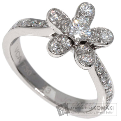 Van Cleef & Arpels Socrates Diamond #43 Ring K18 White Gold Ladies [Used]