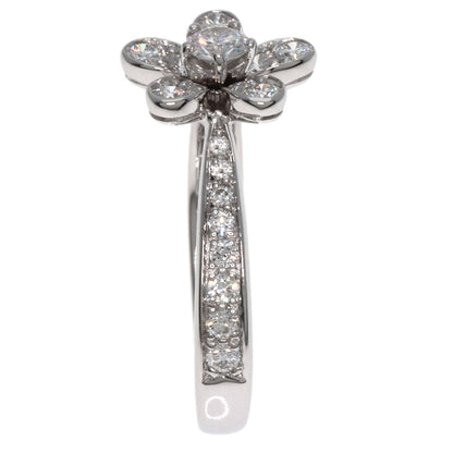 Van Cleef & Arpels Socrates Diamond #43 Ring K18 White Gold Ladies [Used]