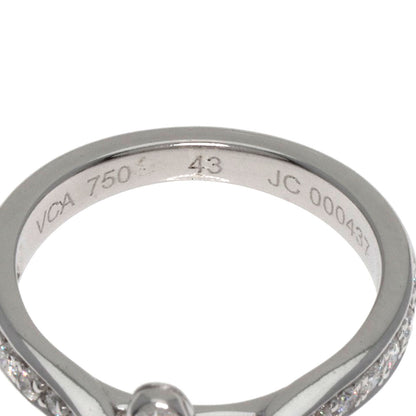 Van Cleef & Arpels Socrates Diamond #43 Ring K18 White Gold Ladies [Used]