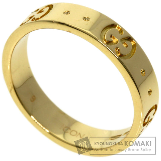 GUCCI   Ring Icon # 9 K18 Yellow Gold Ladies