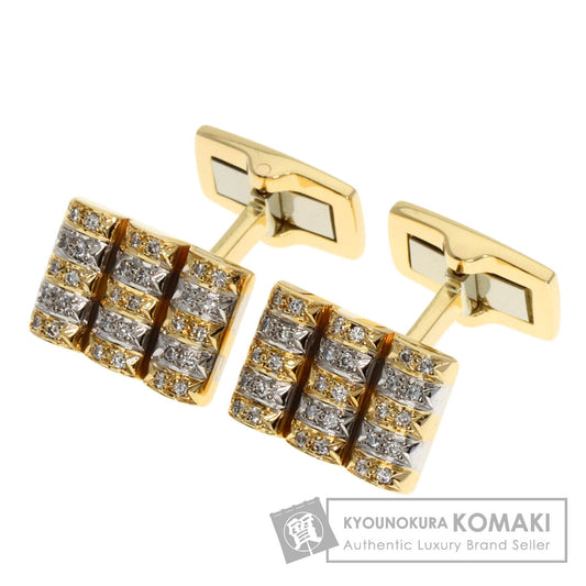 PIAGET   cuffs Diamond K18 Yellow Gold mens