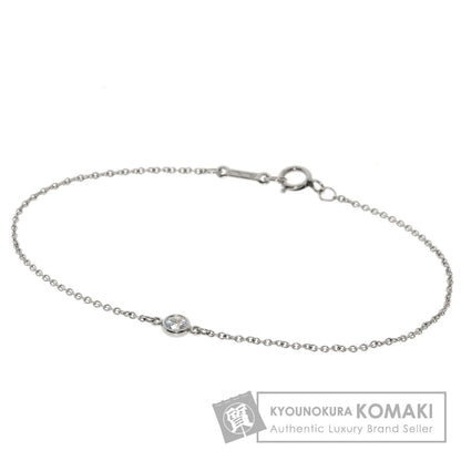 TIFFANY&Co.   By The Yard Diamond Bracelet  Platinum PT950 Ladies [Used]