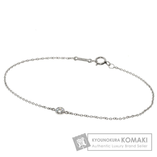 TIFFANY&Co.   By The Yard Diamond Bracelet  Platinum PT950 Ladies [Used]