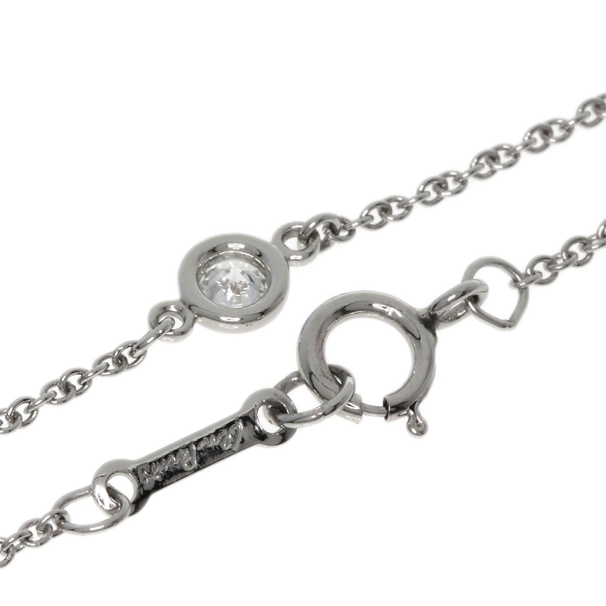 TIFFANY&Co.   By The Yard Diamond Bracelet  Platinum PT950 Ladies [Used]