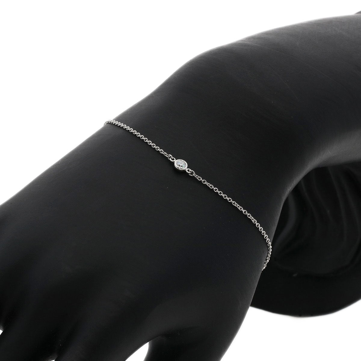 TIFFANY&Co.   By The Yard Diamond Bracelet  Platinum PT950 Ladies [Used]