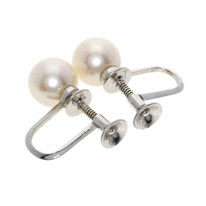 TASAKI   Earring Akoya pearl Pearl K14 White Gold Ladies