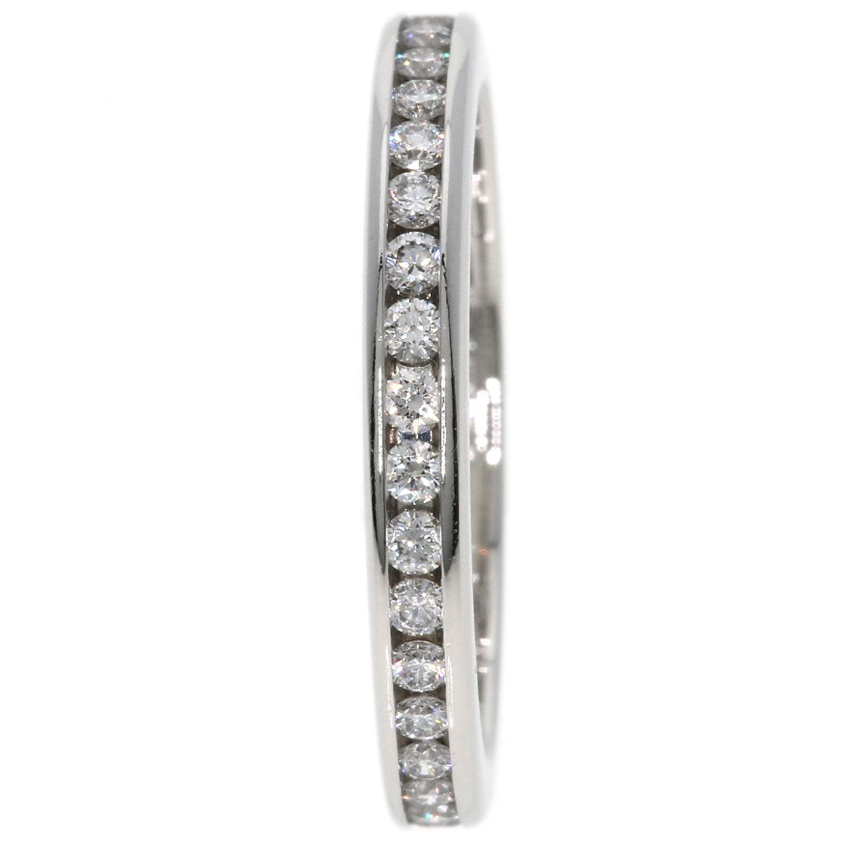 TIFFANY&Co.   Ring Channel Eternity Diamond Platinum PT950 Ladies