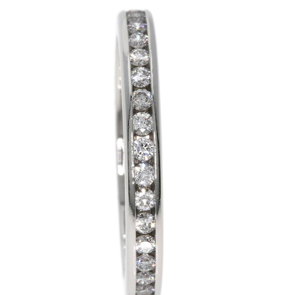 TIFFANY&Co.   Ring Channel Eternity Diamond Platinum PT950 Ladies