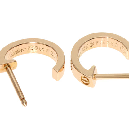 CARTIER   earring mini love K18 Pink Gold Ladies