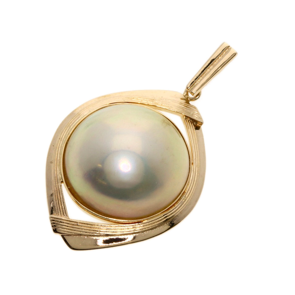 TASAKI   Pendant top Mabe Pearl Pearl K14 Pink Gold Ladies
