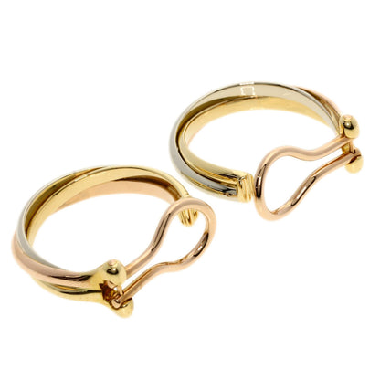 CARTIER   Earring Trinity K18 Yellow Gold K18 White GoldLadies