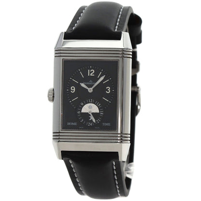 JAEGER-LECOULTRE Grand Reverso 986 DuoNight Limited to 1500 pieces Watches Q3748420 274.8.85 Stainless Steel/Leather mens