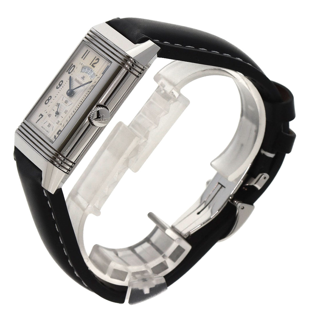 JAEGER-LECOULTRE Grand Reverso 986 DuoNight Limited to 1500 pieces Watches Q3748420 274.8.85 Stainless Steel/Leather mens