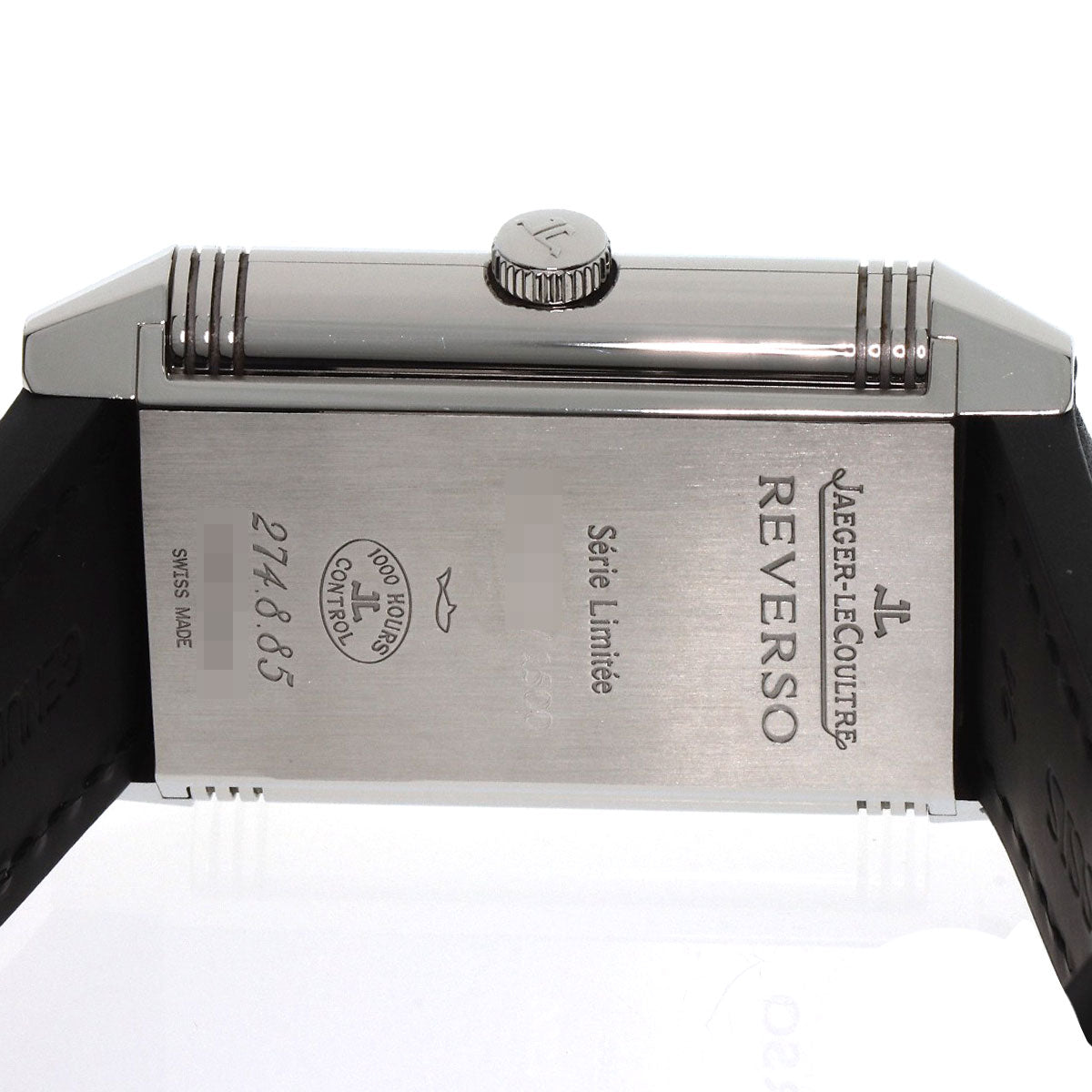 JAEGER-LECOULTRE Grand Reverso 986 DuoNight Limited to 1500 pieces Watches Q3748420 274.8.85 Stainless Steel/Leather mens