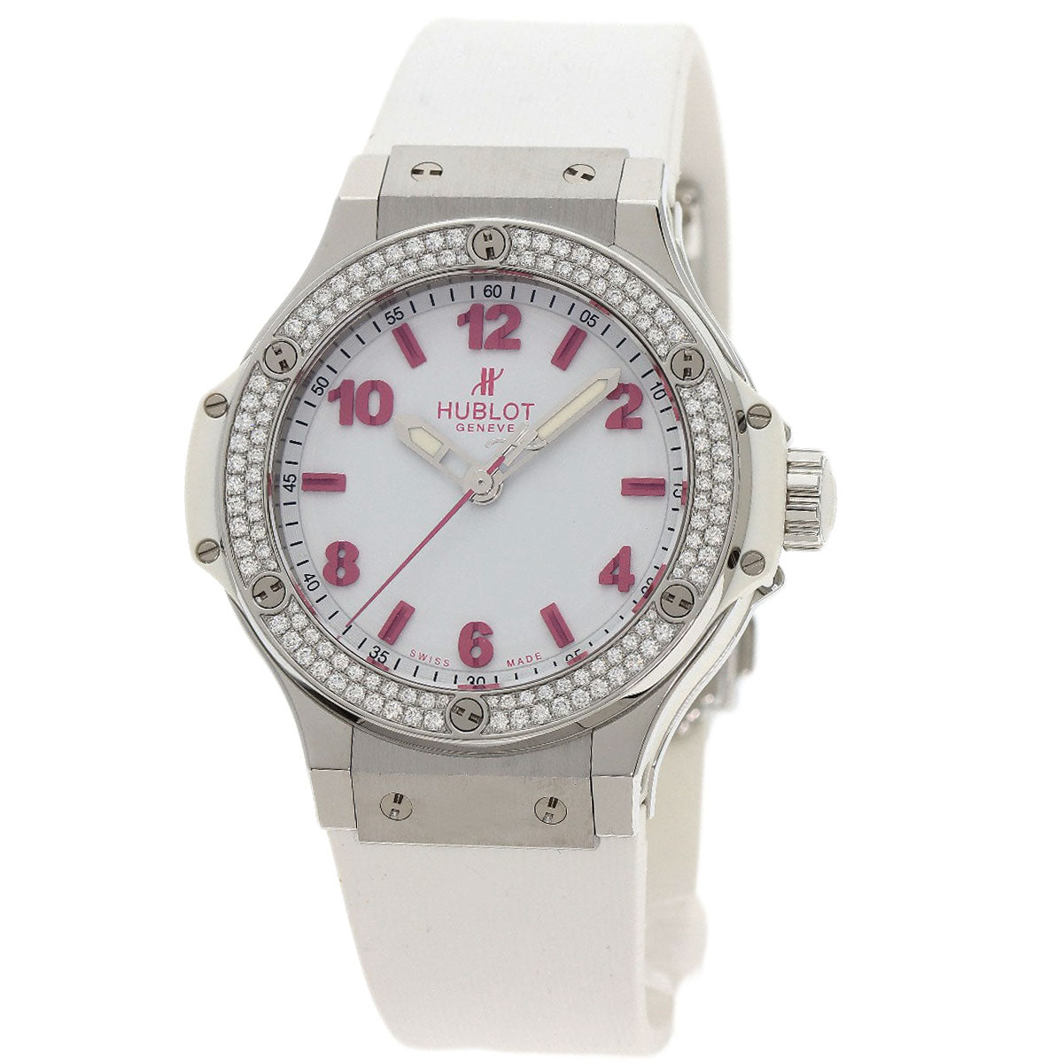 HUBLOT Big Bang Diamond FIFA Women's World Cup 2011 Limited to 100 pieces worldwide Watches 361.SE.2090.RW.1104.NAS11 Stainless Steel/Rubber Ladies