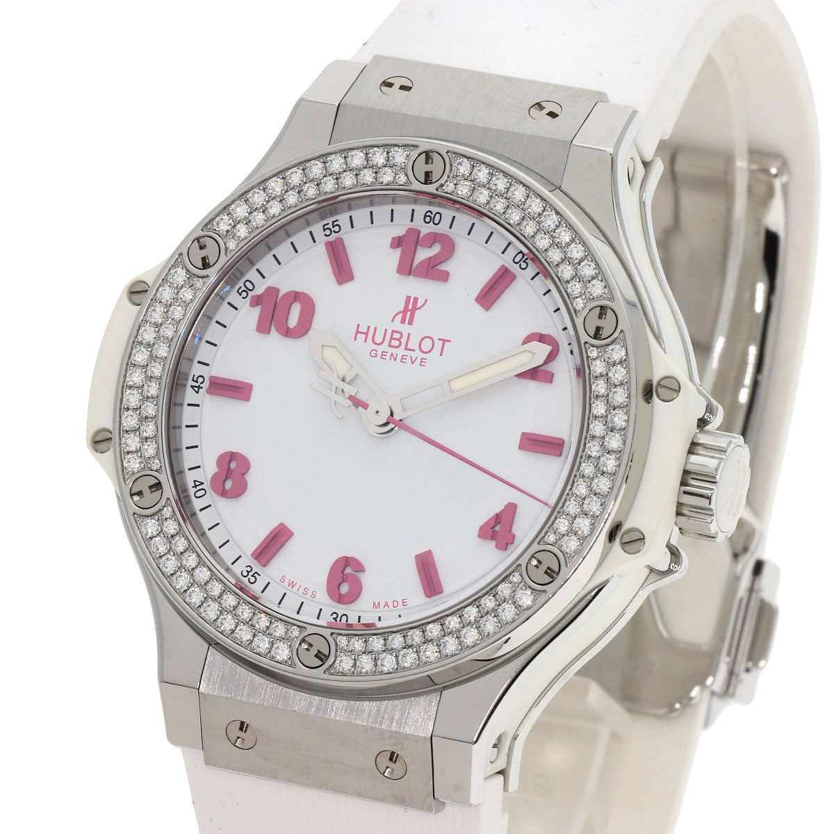 HUBLOT Big Bang Diamond FIFA Women's World Cup 2011 Limited to 100 pieces worldwide Watches 361.SE.2090.RW.1104.NAS11 Stainless Steel/Rubber Ladies