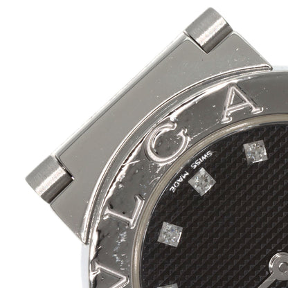 BVLGARI BVLGARI BVLGARI 12P Diamond Watches BB26SS Stainless Steel/Stainless Steel Ladies