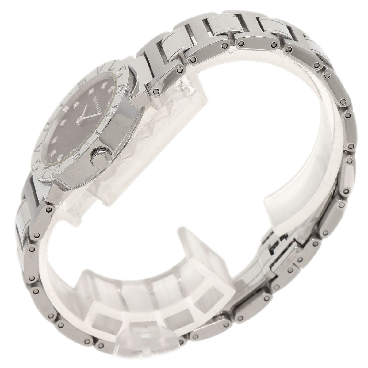 BVLGARI BVLGARI BVLGARI 12P Diamond Watches BB26SS Stainless Steel/Stainless Steel Ladies